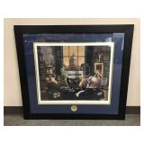 Framed 'a Tribute To Notre Dame Football' Photo
