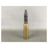 Dummy 20mm Caliber Military Cartridge