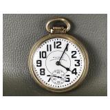 Vtg Waltham Vanguard 23 Jewels Pocket Watch