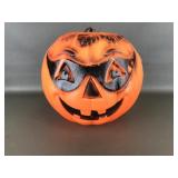 Vintage Orange Blow Mold Jack-o'-lantern