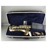 Conn Tenor Saxaphone With Case ~ Engraved