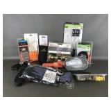 Orange Work Light W/ Metal Guard & More