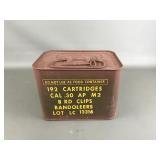 Vintage 192 Cartridges Of .30 Caliber (.30-06
