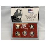 2008 United States Quarters Silver Proof Set