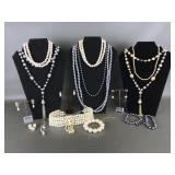 Mostly Modern Classic Faux Pearl Costume Jewelry