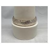 Italian Sterling Silver Flexible Diamond Cut