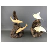 Mana Ray Sting Ray John Perry Sculpture On