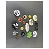 Variety Of Vintage Pins