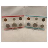 1964 Uncirculated Denver & Philadelphia Proof Sets