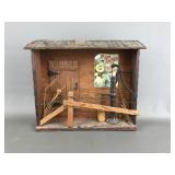 Handcrafted Wooden Diorama Wall Decor