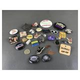 Vtg Entertainment Pins