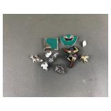 Vtg Monet & More Costume Jewelry Brooch Pins