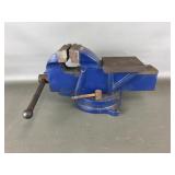 Blue Heavy-duty Swivel Bench Vise