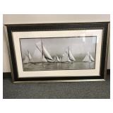 Sailing Yachts - Ryde Town Cup, 1903 Framed Print
