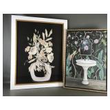 Floral Prints With Frames