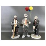 Emmett Kelly Flambro Vintage Porcelain Clown