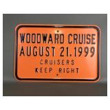 Woodward Cruise 1999 Detroit Michigan Sign