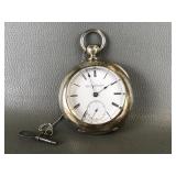 Antique Coin Silver Pocket Watch