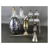 Vtg Candle Snuffer & More