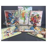 Vtg Disney Frame Tray Puzzles & More
