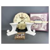 Timeworks, Inc. Clock, Mccoy Ceramic Pottery & Moe