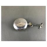 Vtg Coin Silver Rockford  Watch Co Pocket Watch