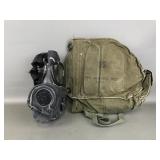 vintage U.S. Military M17-series gas mask