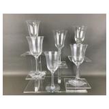 Handcrafted Lenox Allure Small Crystal Wine Goblet