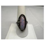 Gfis Mexico 925 Sterling Silver Simulated Opal