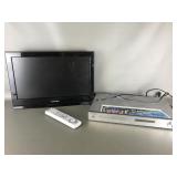 Dynex Lcd Tv & Samsung Video Disc Player