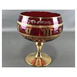 Antique? Vintage Italian-style Roman Fig. Compote