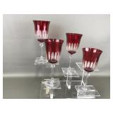 Ruby Red Cut-to-clear Glass Le Sielle Inspired?