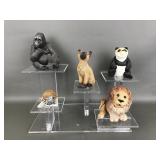 Vintage Stone Critters Siamese Cat & More