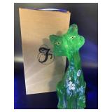 Fenton Emerald Green Limited Edition Alley Cat