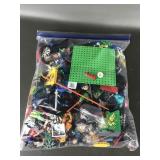 Bag Of Legos & More Plastic Building Toys