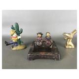 Vtg Wilton Cast Iron Ashtray & More