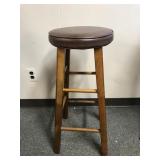 Vintage-style Wooden Stool