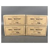 Vintage ball match .45 caliber ammunition