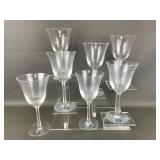 Handcrafted Lenox Allure Large Crystal Wine Goblet