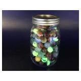 Vintage Glowing Manganese & Cadmium Marbles