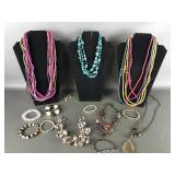 Artisan Made Glass Beaded Necklace & More