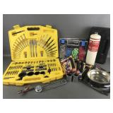 Drill Set, Anchors & Propane Container & More
