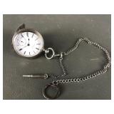 Coin Silver Antique Rockford Watch Co. Illinois