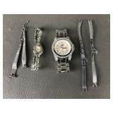 Silver-toned Gruen Ii Quartz Chronograph