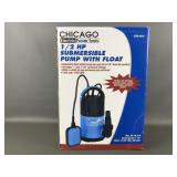 Chicago Electric 1/2 Hp Submersible Pump & Float