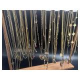 Vintage & Modern Gold Tone Costume Necklaces