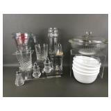 Vtg Pyrex 2-qt Casserole Dish & More