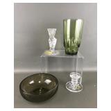 Hand Cut Lead Crystal Candlesticks & More*