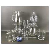 Italian-made Glass Pitcher Set & More