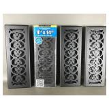 Decor Grates 4' X 14' Metal Floor Registers